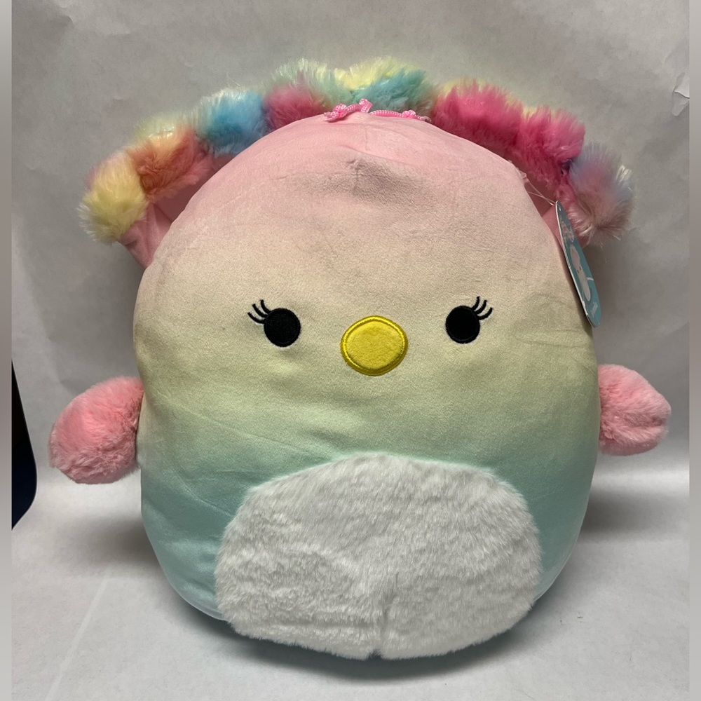 Briannika The Peacock 12” Squishmallow with Tags